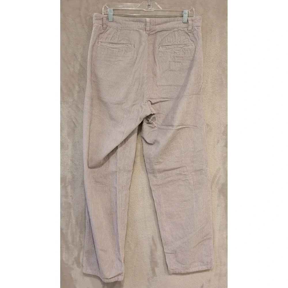 ASOS Design Corduroy Pants Beige Mens W33 L34‎ Straight Cotton Casual
